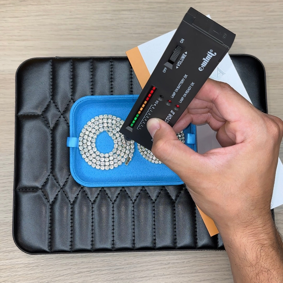 925 Tennis Chain W/ Moissanite